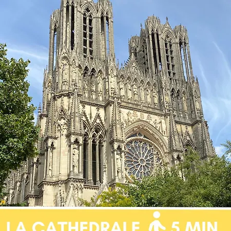 Le Cosy - Rare - Cathedrale 5 Min Climatisation - Reims